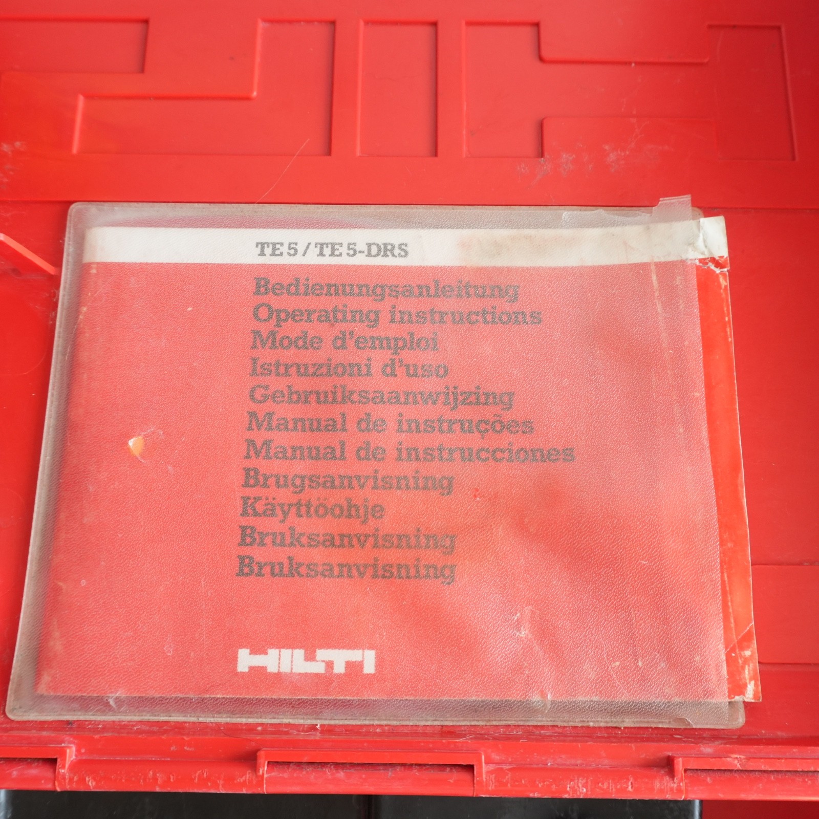Hilti TE 5 Bohrhammer SDS-plus | Koffer + TE 5-DRS Absaugung | gebraucht – Bild 13