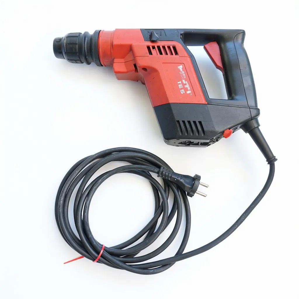 Hilti TE 5 Kombihammer mit Absaugung - für staubfreies Arbeiten – Bild 9